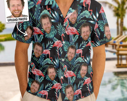 Custom Photo With Beloved Ones - Personalized Customized Hawaiian shirt