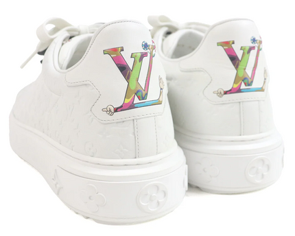 Men's Louis Vuitton Time Out Takashi Murakami Panda Sneakers