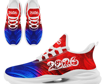 Custom 2026 World Cup Norway Sneakers DIY Country Flag Running Shoes Lightweight Sport Shoes