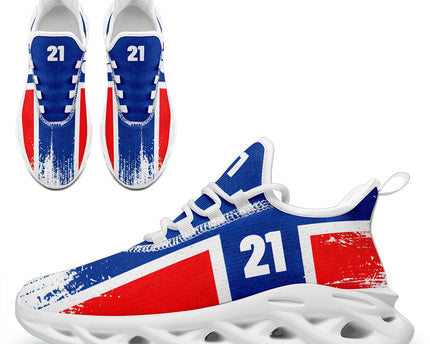 Custom 2026 World Cup Norway Sneakers DIY Country Flag Running Shoes Lightweight Sport Shoes