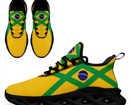 Custom 2026 World Cup Brazil Sneakers DIY Country Flag Running Shoes