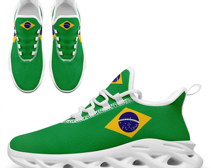 Custom 2026 World Cup Brazil Sneakers DIY Country Flag Running Shoes
