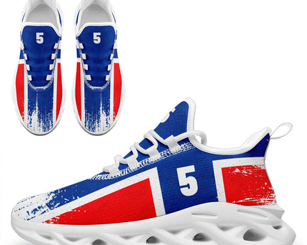 Custom 2026 World Cup Norway Sneakers DIY Country Flag Running Shoes Lightweight Sport Shoes