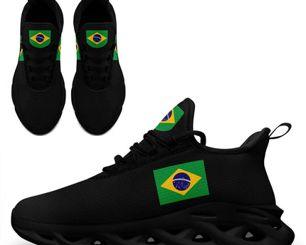 Custom 2026 World Cup Brazil Sneakers DIY Country Flag Running Shoes