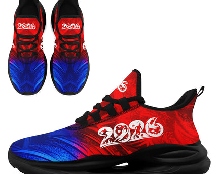 Custom 2026 World Cup Norway Sneakers DIY Country Flag Running Shoes Lightweight Sport Shoes