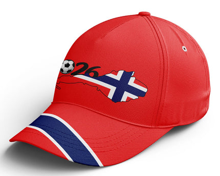 Personalized Norway World Cup 2026 Soccer Fan Hat