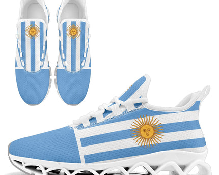 Custom Argentina 2026 World Cup Sneakers DIY Country Flag Running Shoes