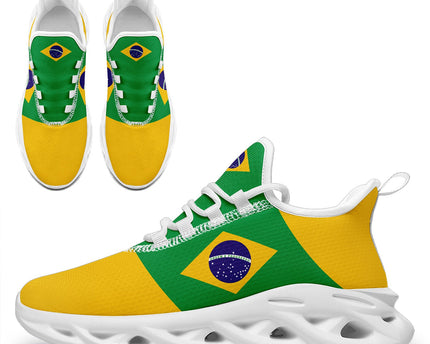 Custom 2026 World Cup Brazil Sneakers DIY Country Flag Running Shoes