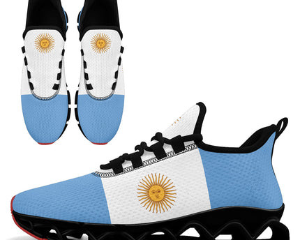Custom Argentina 2026 World Cup Sneakers DIY Country Flag Running Shoes