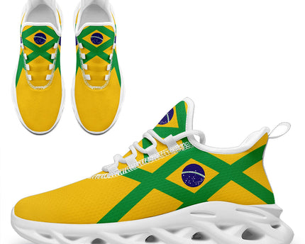 Custom 2026 World Cup Brazil Sneakers DIY Country Flag Running Shoes