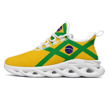 Custom 2026 World Cup Brazil Sneakers DIY Country Flag Running Shoes