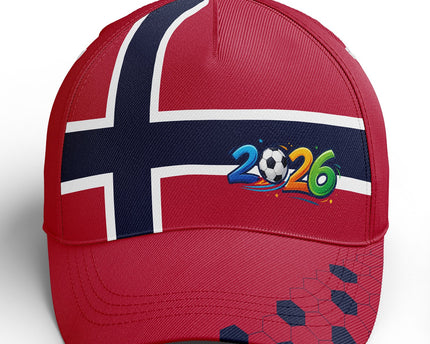 Personalized Norway World Cup 2026 Soccer Fan Hat