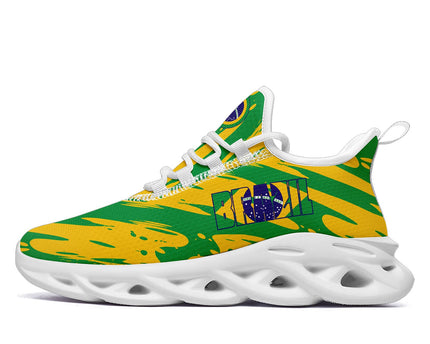 Custom 2026 World Cup Brazil Sneakers DIY Country Flag Running Shoes