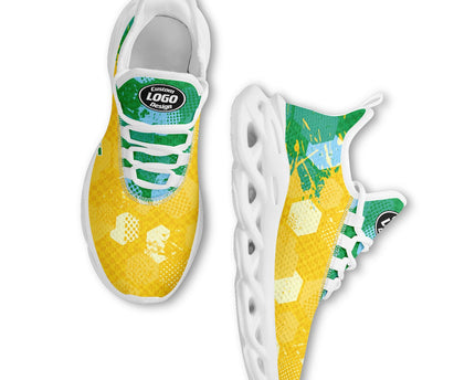 Custom 2026 World Cup Brazil Sneakers DIY Country Flag Running Shoes