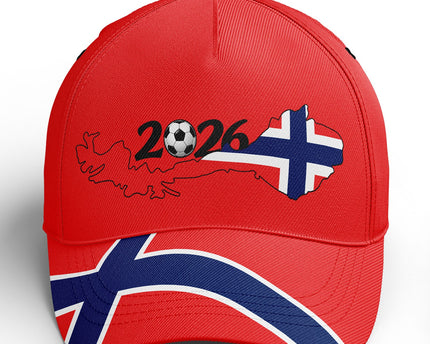 Personalized Norway World Cup 2026 Soccer Fan Hat