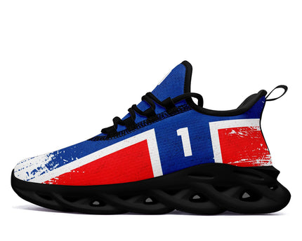 Custom 2026 World Cup Norway Sneakers DIY Country Flag Running Shoes Lightweight Sport Shoes