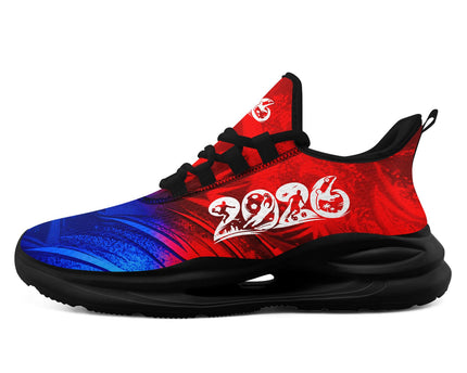 Custom 2026 World Cup Norway Sneakers DIY Country Flag Running Shoes Lightweight Sport Shoes
