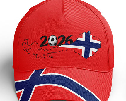 Personalized Norway World Cup 2026 Soccer Fan Hat