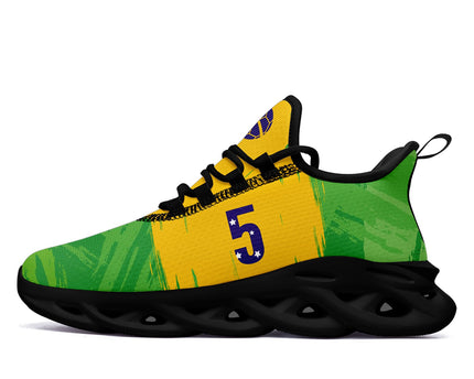 Custom 2026 World Cup Brazil Sneakers DIY Country Flag Running Shoes