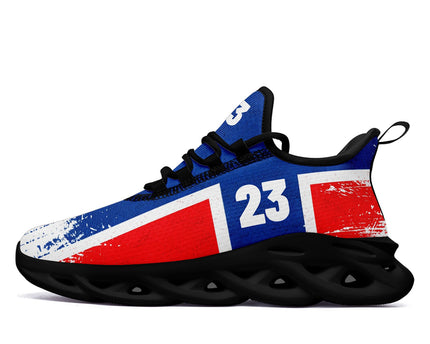 Custom 2026 World Cup Norway Sneakers DIY Country Flag Running Shoes Lightweight Sport Shoes