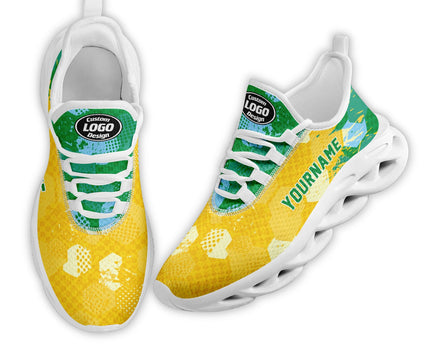Custom 2026 World Cup Brazil Jersey Sneakers and Hat Combo Offer