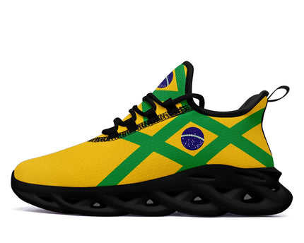 Custom 2026 World Cup Brazil Sneakers DIY Country Flag Running Shoes