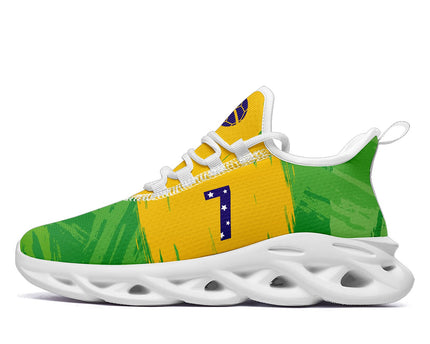 Custom 2026 World Cup Brazil Sneakers DIY Country Flag Running Shoes