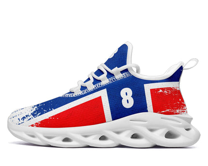 Custom 2026 World Cup Norway Sneakers DIY Country Flag Running Shoes Lightweight Sport Shoes