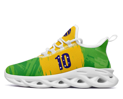 Custom 2026 World Cup Brazil Sneakers DIY Country Flag Running Shoes