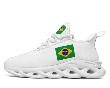 Custom 2026 World Cup Brazil Sneakers DIY Country Flag Running Shoes