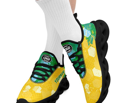 Custom 2026 World Cup Brazil Sneakers DIY Country Flag Running Shoes