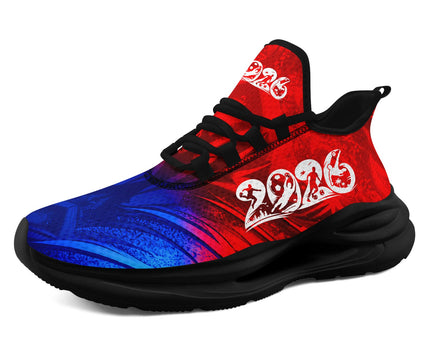 Custom 2026 World Cup Norway Sneakers DIY Country Flag Running Shoes Lightweight Sport Shoes