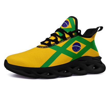 Custom 2026 World Cup Brazil Sneakers DIY Country Flag Running Shoes