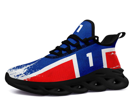 Custom 2026 World Cup Norway Sneakers DIY Country Flag Running Shoes Lightweight Sport Shoes