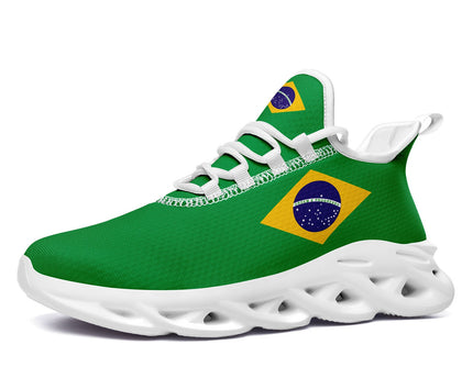 Custom 2026 World Cup Brazil Sneakers DIY Country Flag Running Shoes