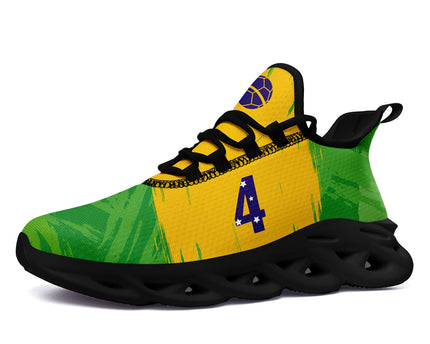 Custom 2026 World Cup Brazil Sneakers DIY Country Flag Running Shoes