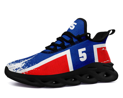 Custom 2026 World Cup Norway Sneakers DIY Country Flag Running Shoes Lightweight Sport Shoes