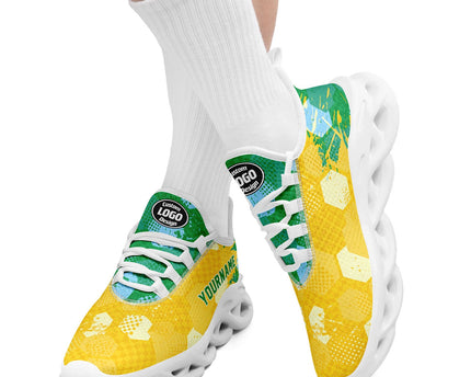 Custom 2026 World Cup Brazil Sneakers DIY Country Flag Running Shoes