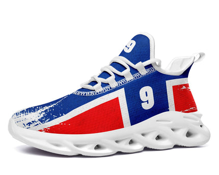 Custom 2026 World Cup Norway Sneakers DIY Country Flag Running Shoes Lightweight Sport Shoes
