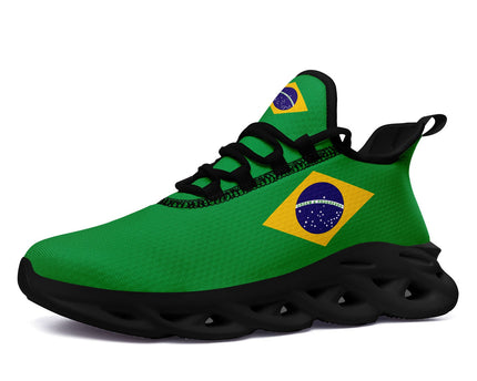 Custom 2026 World Cup Brazil Sneakers DIY Country Flag Running Shoes