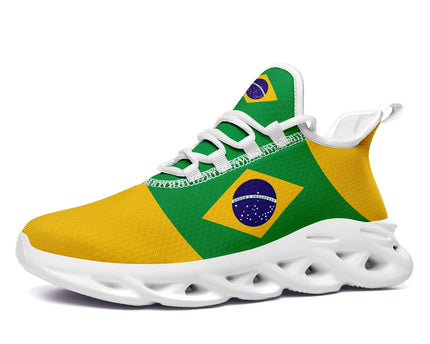 Custom 2026 World Cup Brazil Sneakers DIY Country Flag Running Shoes