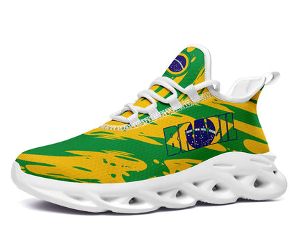 Custom 2026 World Cup Brazil Sneakers DIY Country Flag Running Shoes