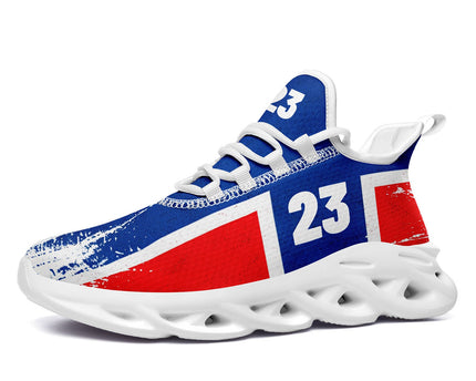 Custom 2026 World Cup Norway Sneakers DIY Country Flag Running Shoes Lightweight Sport Shoes