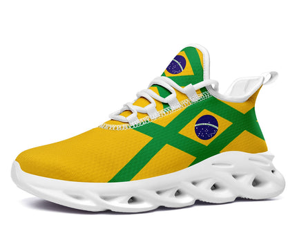 Custom 2026 World Cup Brazil Sneakers DIY Country Flag Running Shoes