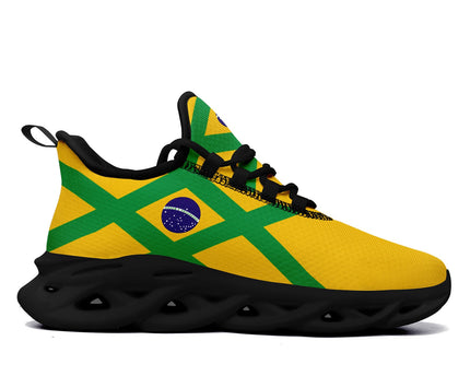 Custom 2026 World Cup Brazil Sneakers DIY Country Flag Running Shoes