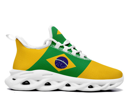 Custom 2026 World Cup Brazil Sneakers DIY Country Flag Running Shoes