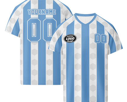 Custom Argentina 2026 World Cup Jersey Sneakers and Hat Combo Offer