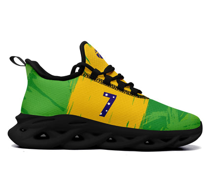 Custom 2026 World Cup Brazil Sneakers DIY Country Flag Running Shoes