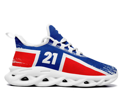 Custom 2026 World Cup Norway Sneakers DIY Country Flag Running Shoes Lightweight Sport Shoes