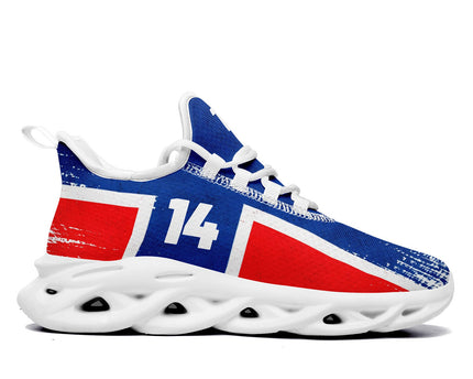 Custom 2026 World Cup Norway Sneakers DIY Country Flag Running Shoes Lightweight Sport Shoes